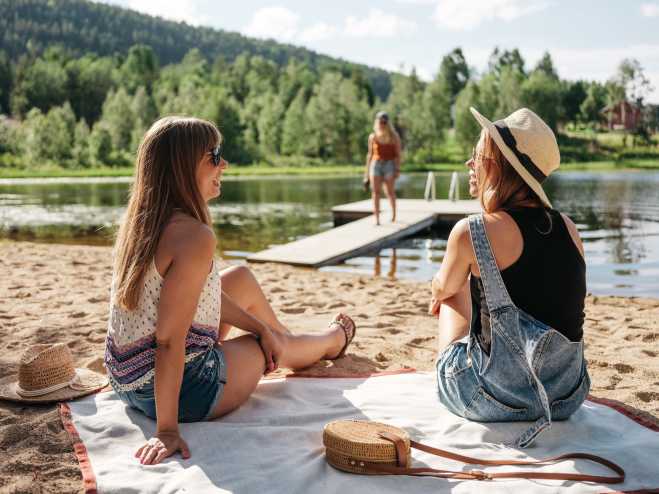 keskikesä chillailu