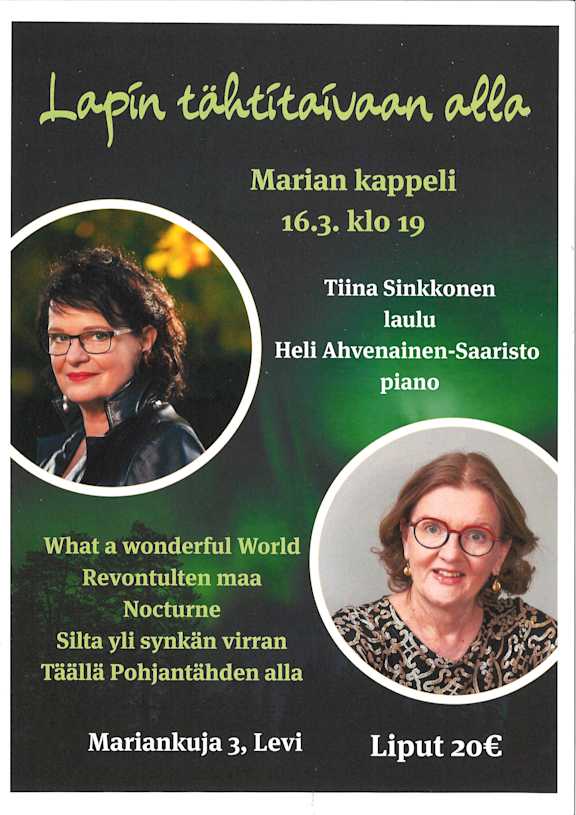 Lapin tähtitaivaan alla