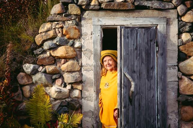 keltanuttuinen tonttu