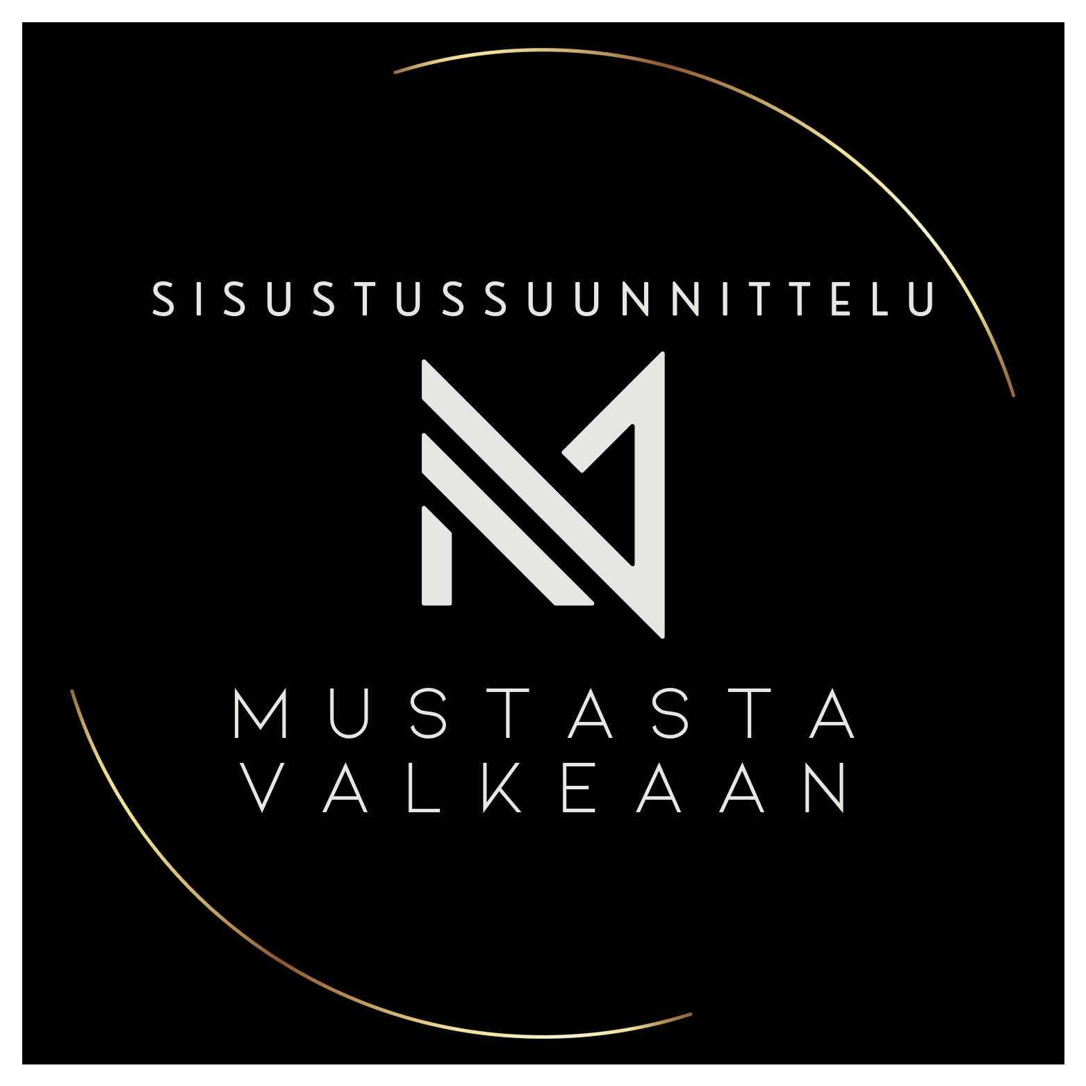 Sisustussuunnittelu Mustasta Valkeaan
