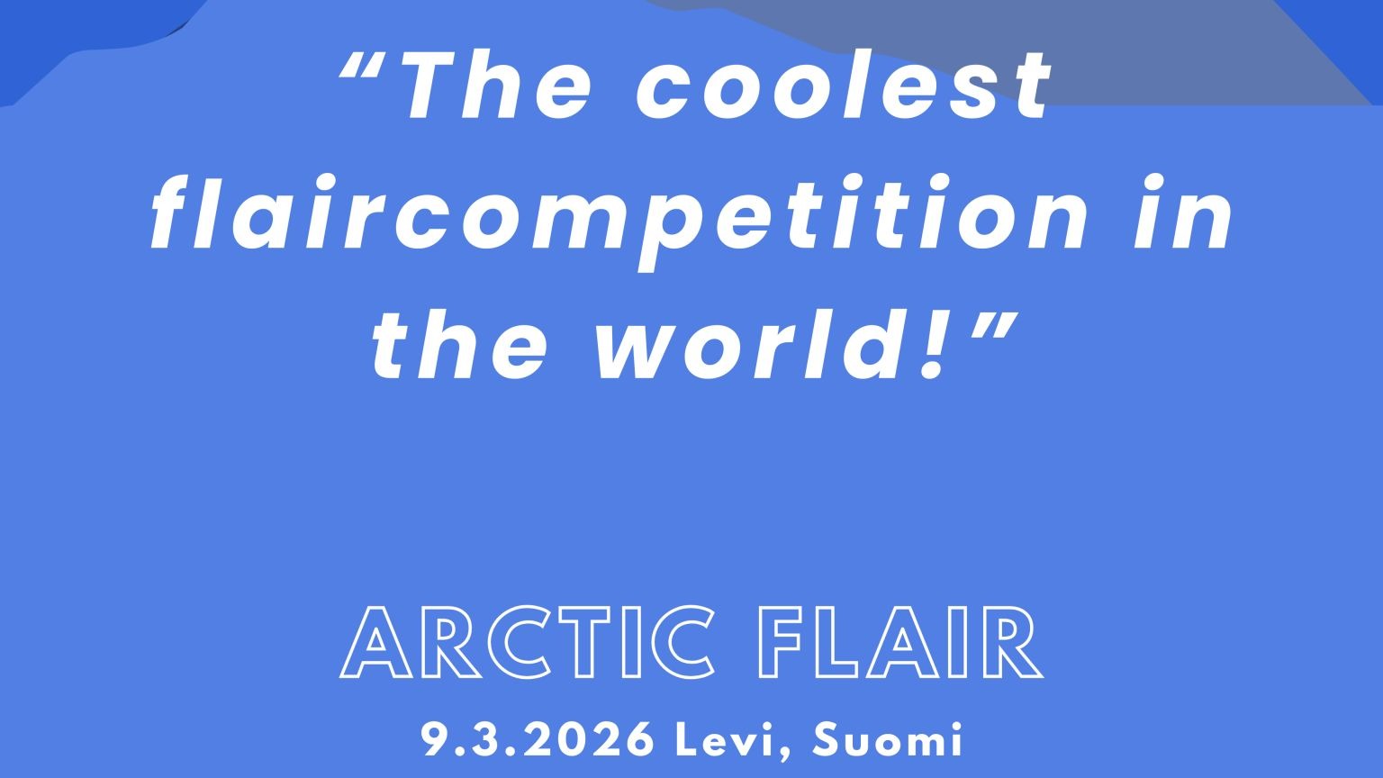 Arctic flair