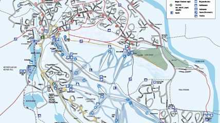 tunturikylän opaskartta