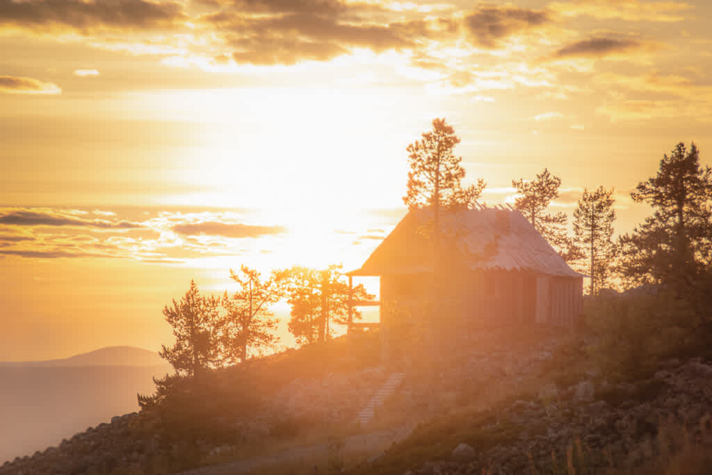 Joulupukin mökki