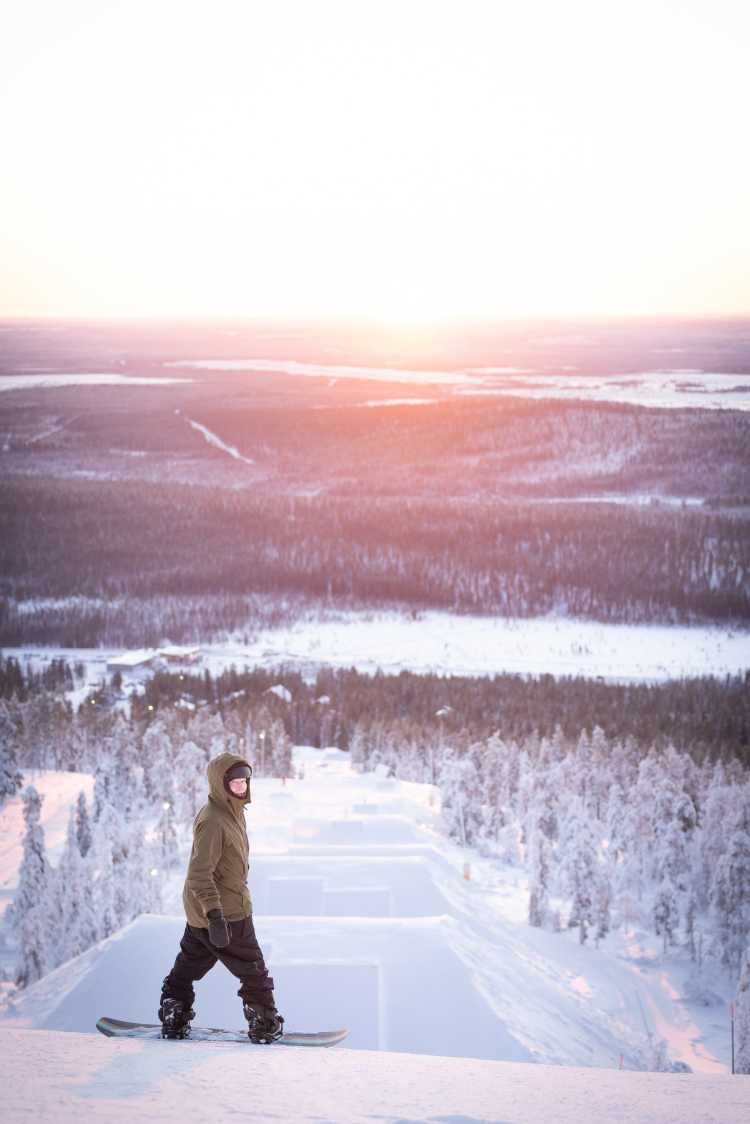 levi ski resort HL