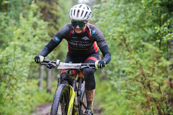 NUTS MTB Ylläs-Levi 2022 pyöräilijä
