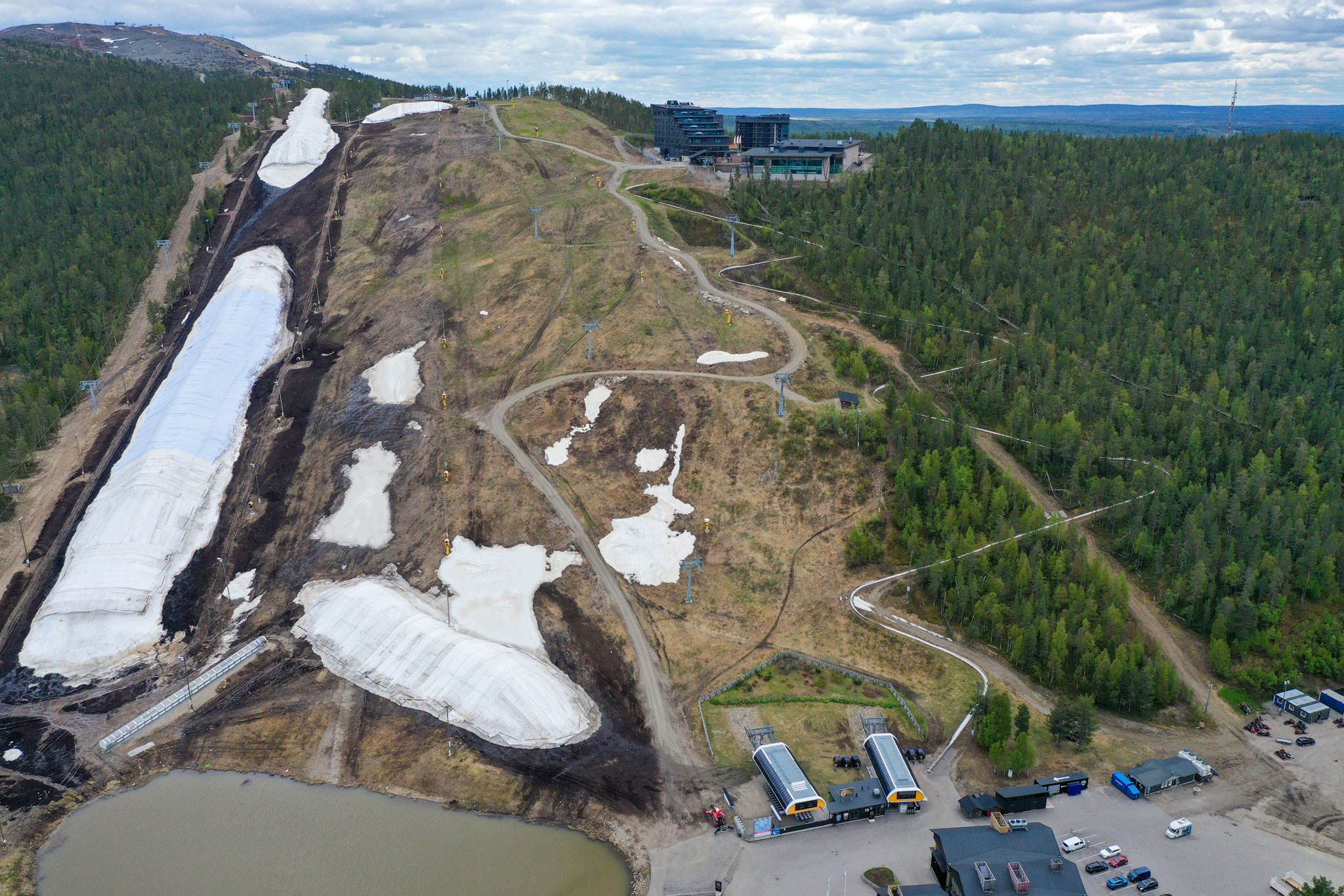 Levi Ski Resort opens its sixtieth ski season with a record amount