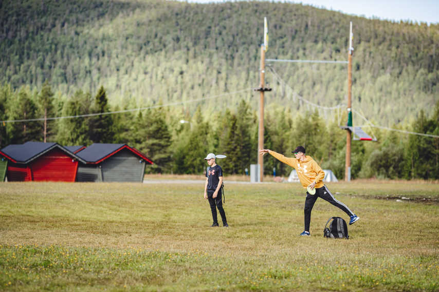 lsr frisbeegolf green