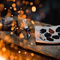 Avotuli nuotiolla ruoka