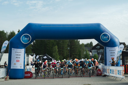 Ylläs-Levi MTB 2025 lähtö