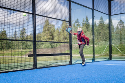 Levi padel court, activity park