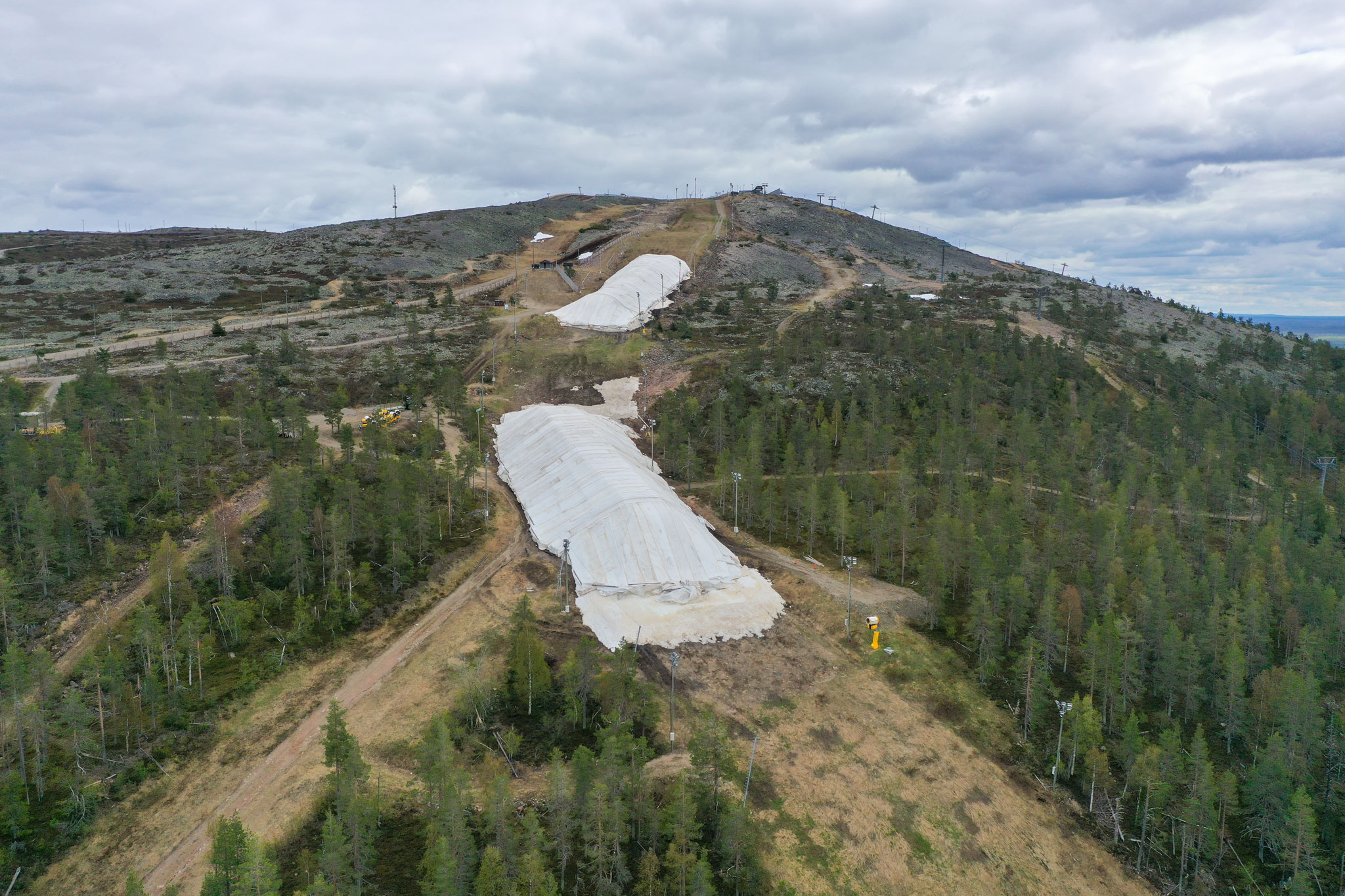 Levi Ski Resort opens its sixtieth ski season with a record amount