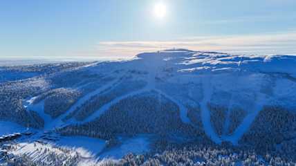 Northeast slopes