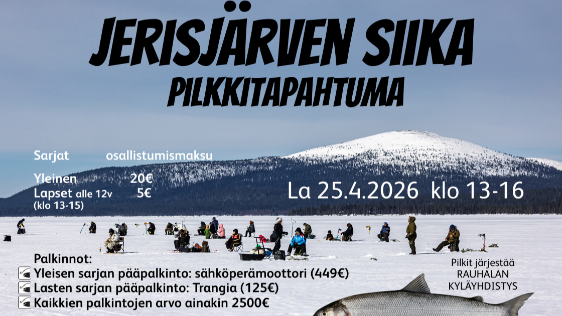 jerisjärven siika pilkkitapahtuma