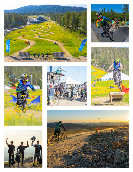 levi ski resort bike park