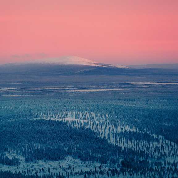 Feel Levi kaamos maisema