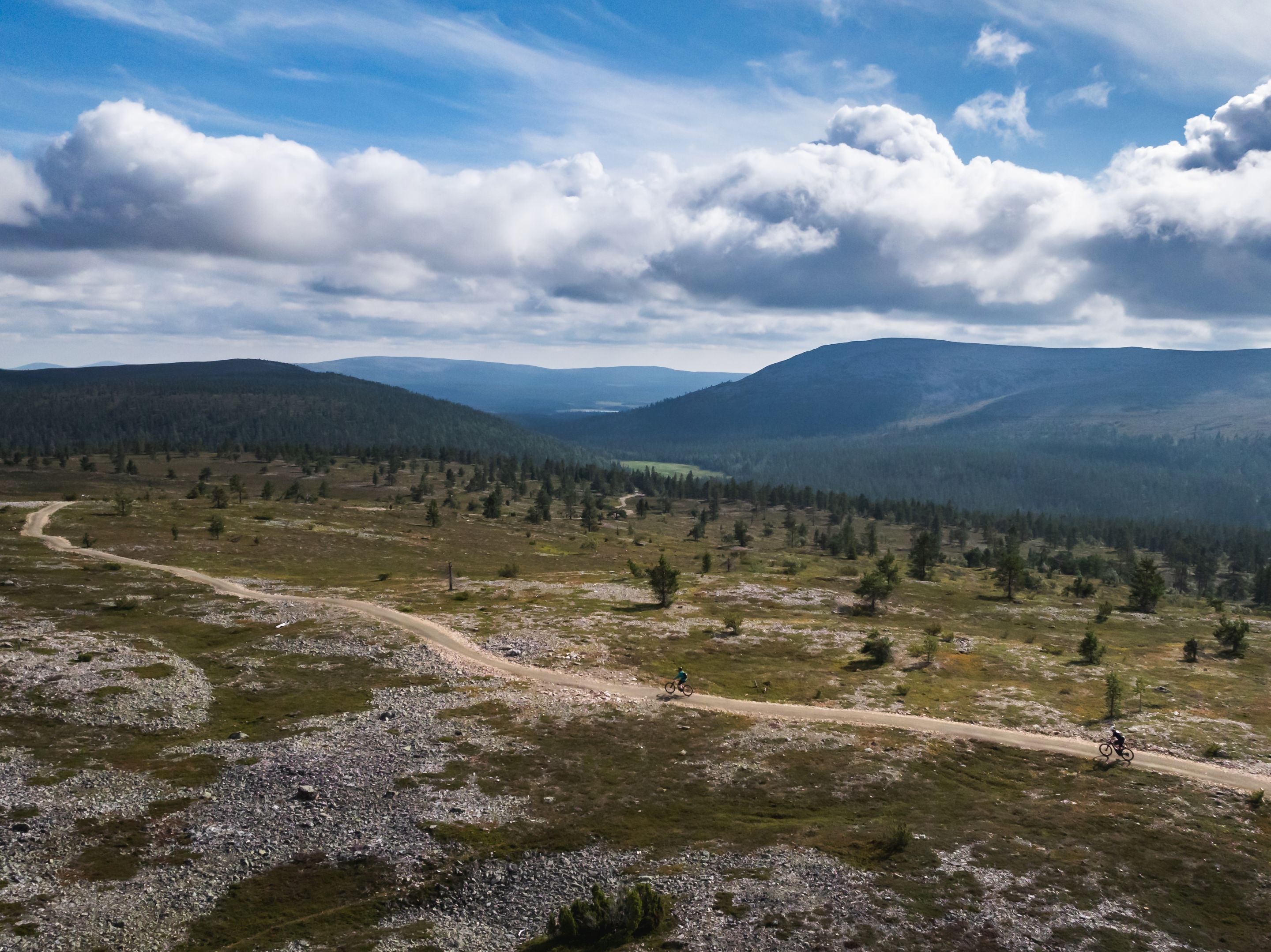 Yllas-Levi MTB maisema