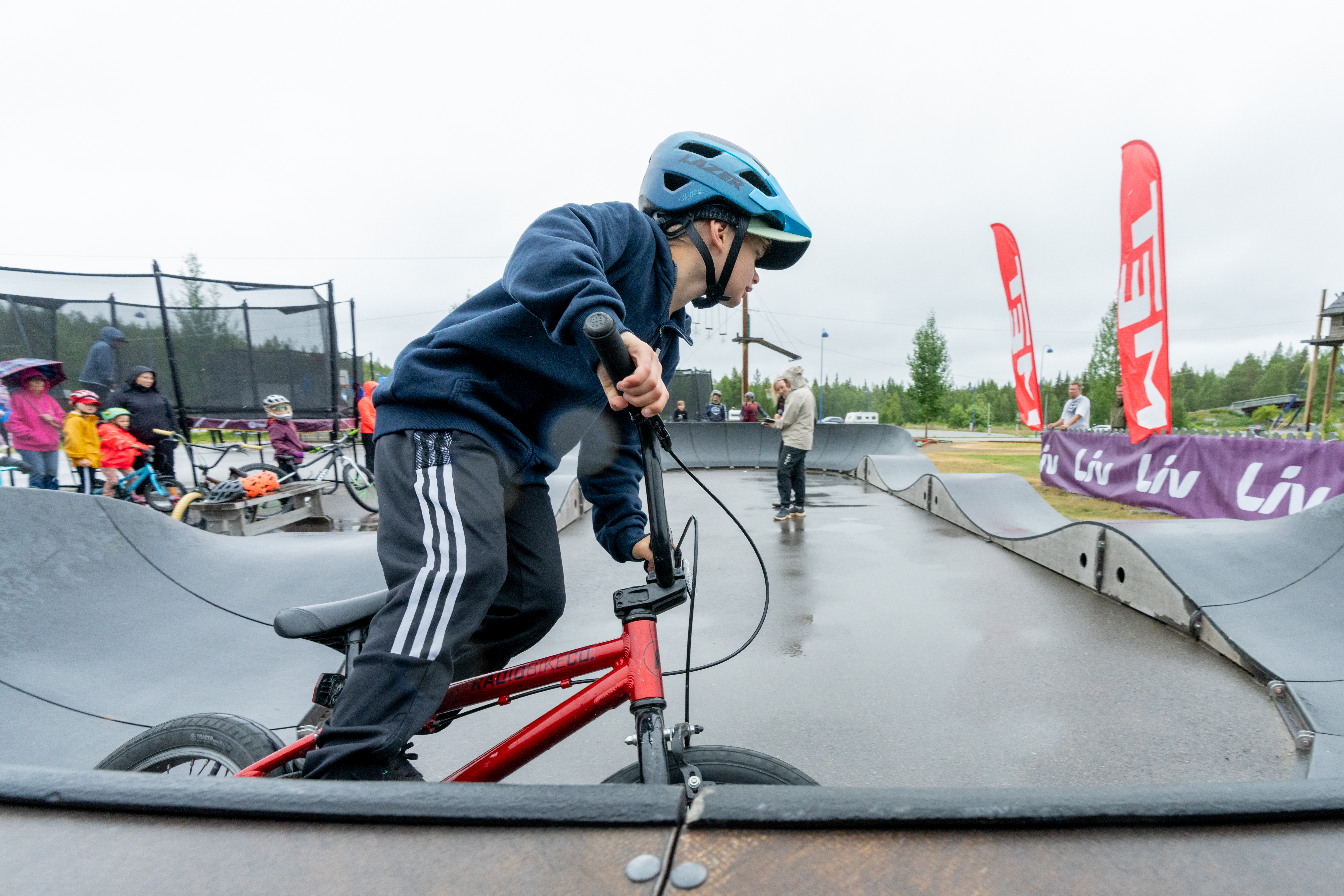 Bike fest for kids pump track