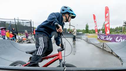 Bike fest for kids pump track