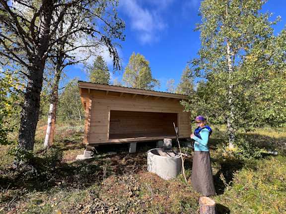 Laavu ja tulipaikka