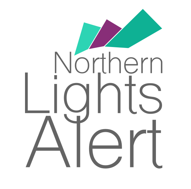 Northern Lights Alert -logo-black