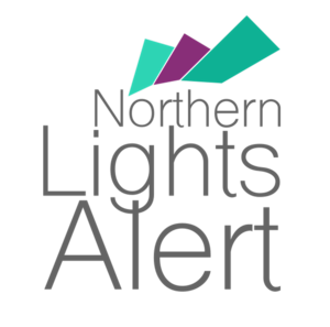 Northern Lights Alert -logo-black