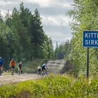 Levi gravel pyöräily