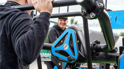 Kuva ulkokuntosalista