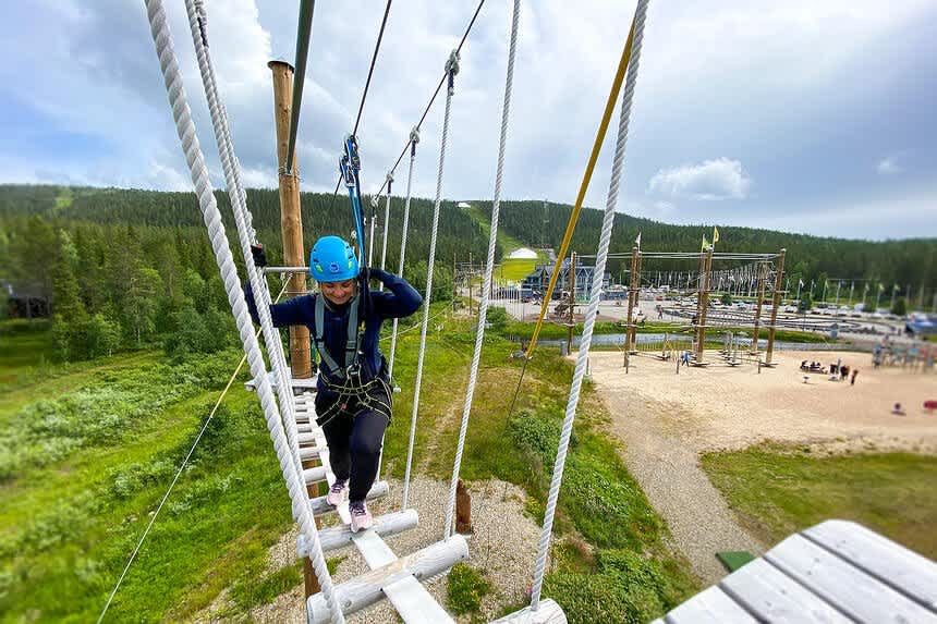 levi ski resort seikkailupuisto