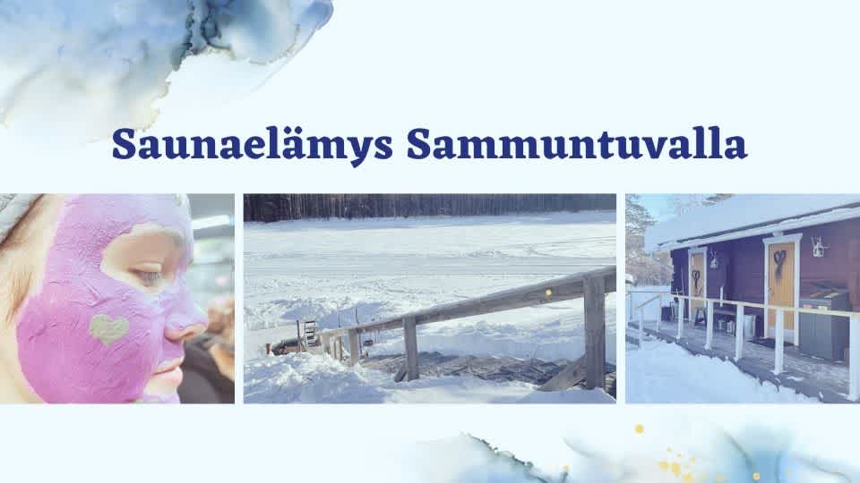 Saunaelämys Sammuntuvalla