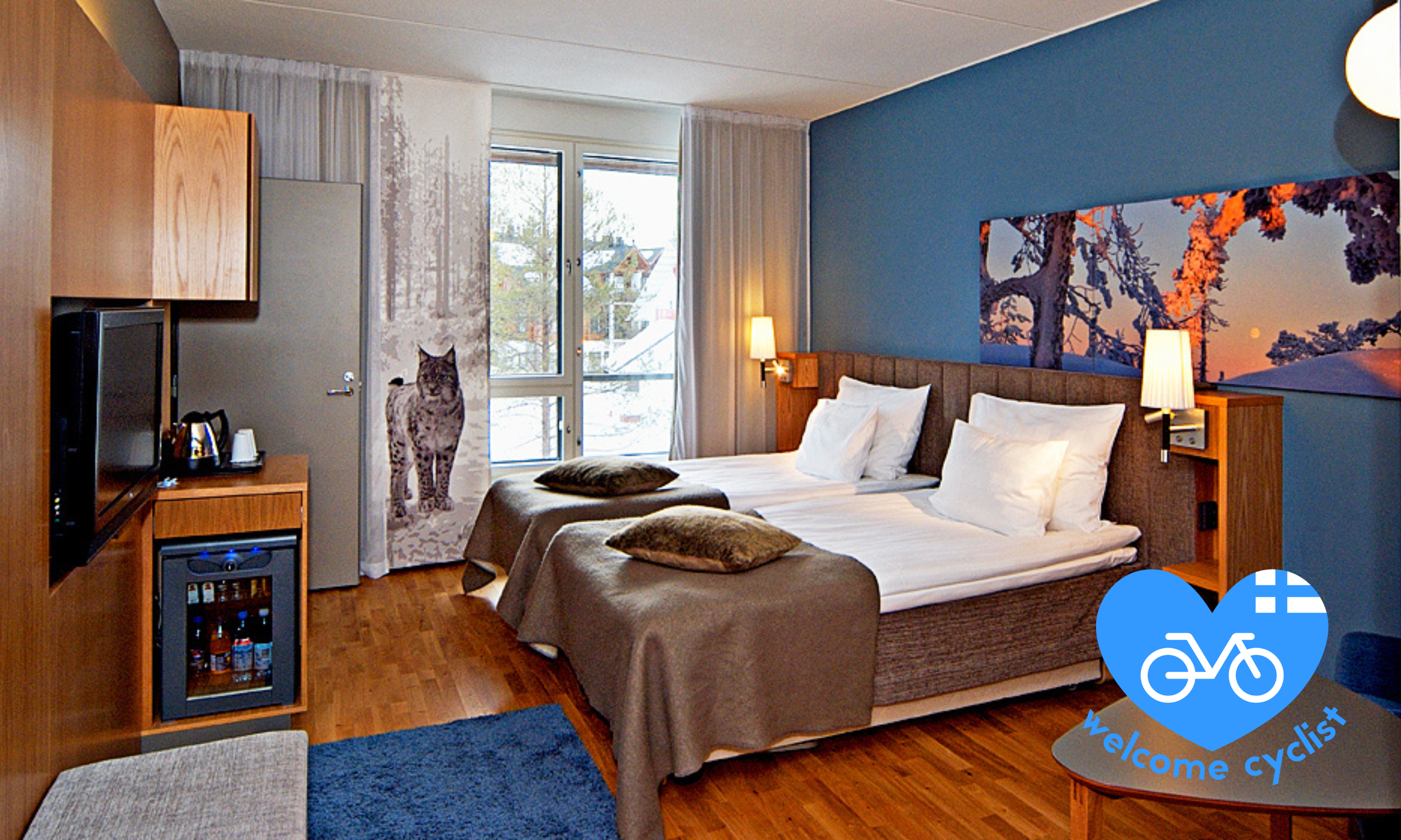 Break Sokos Hotel Pyöräilijä logolla