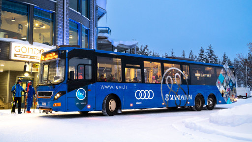 Levi Ski bus