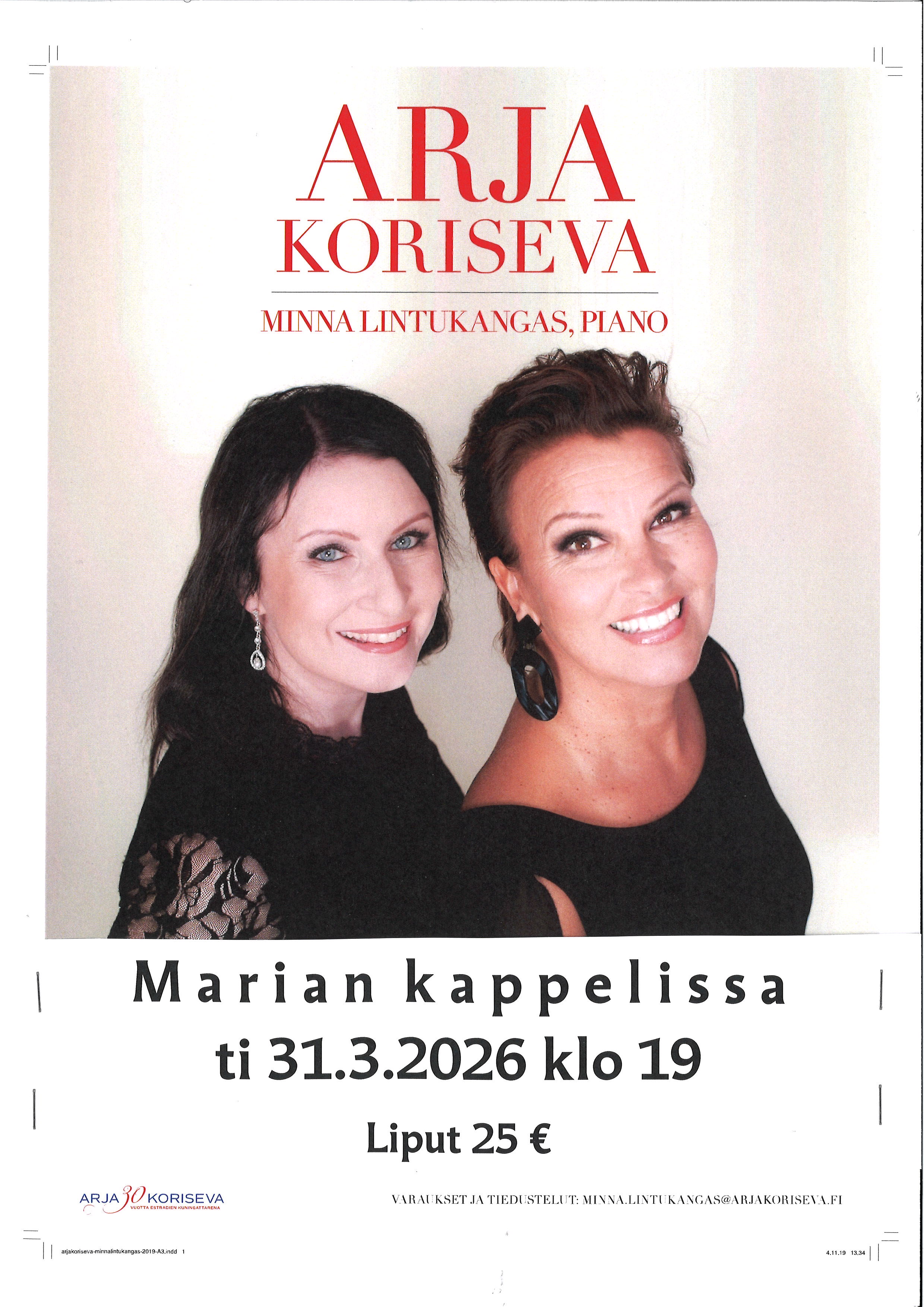 Arja koriseva Marian kappeli