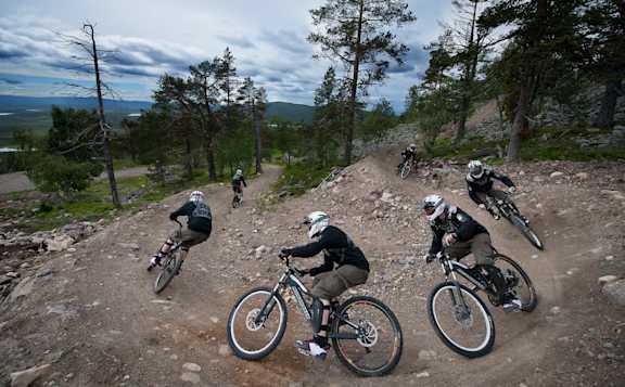 Levi bike park 2012