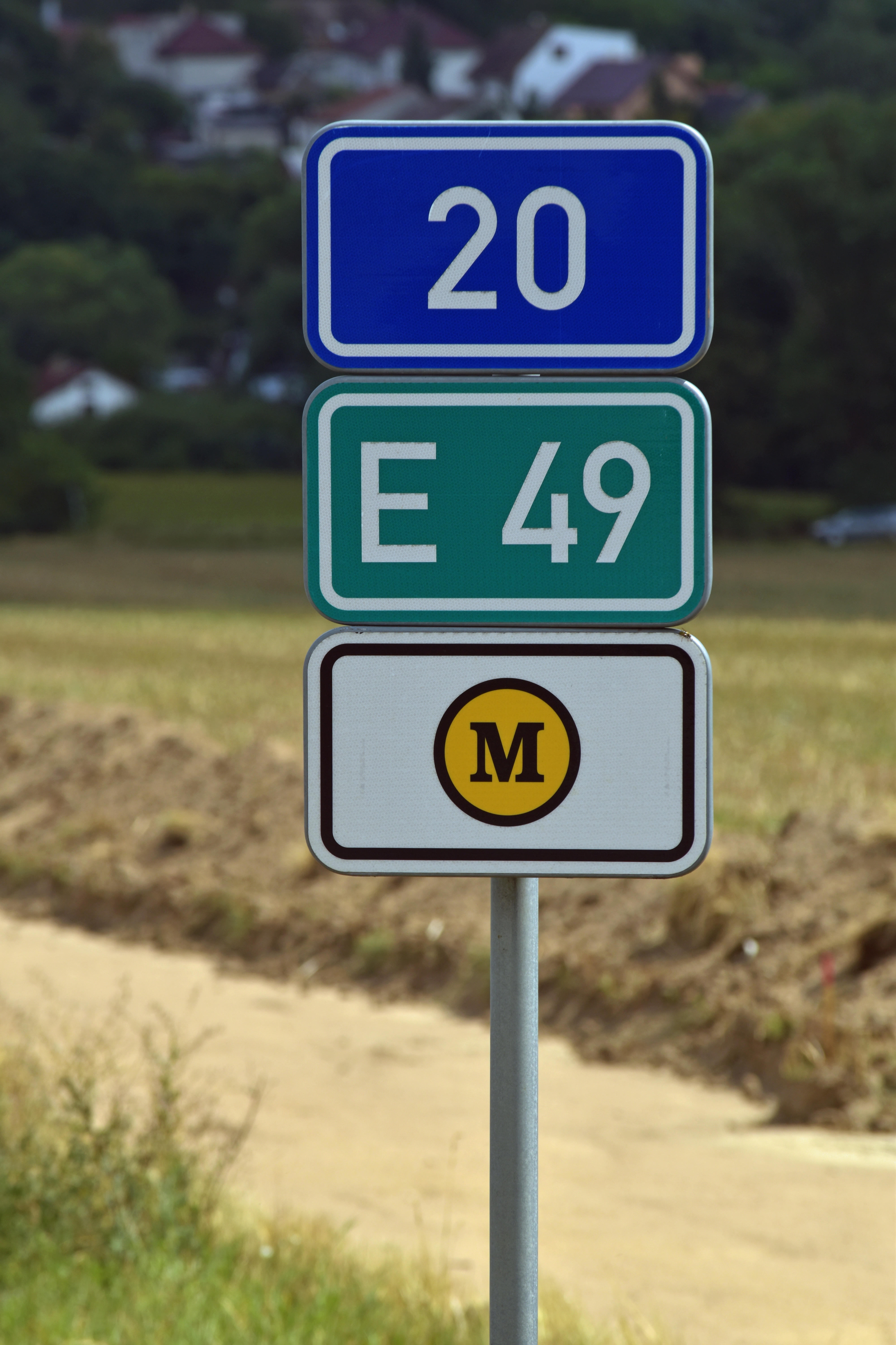 Mautschild in Tschechien