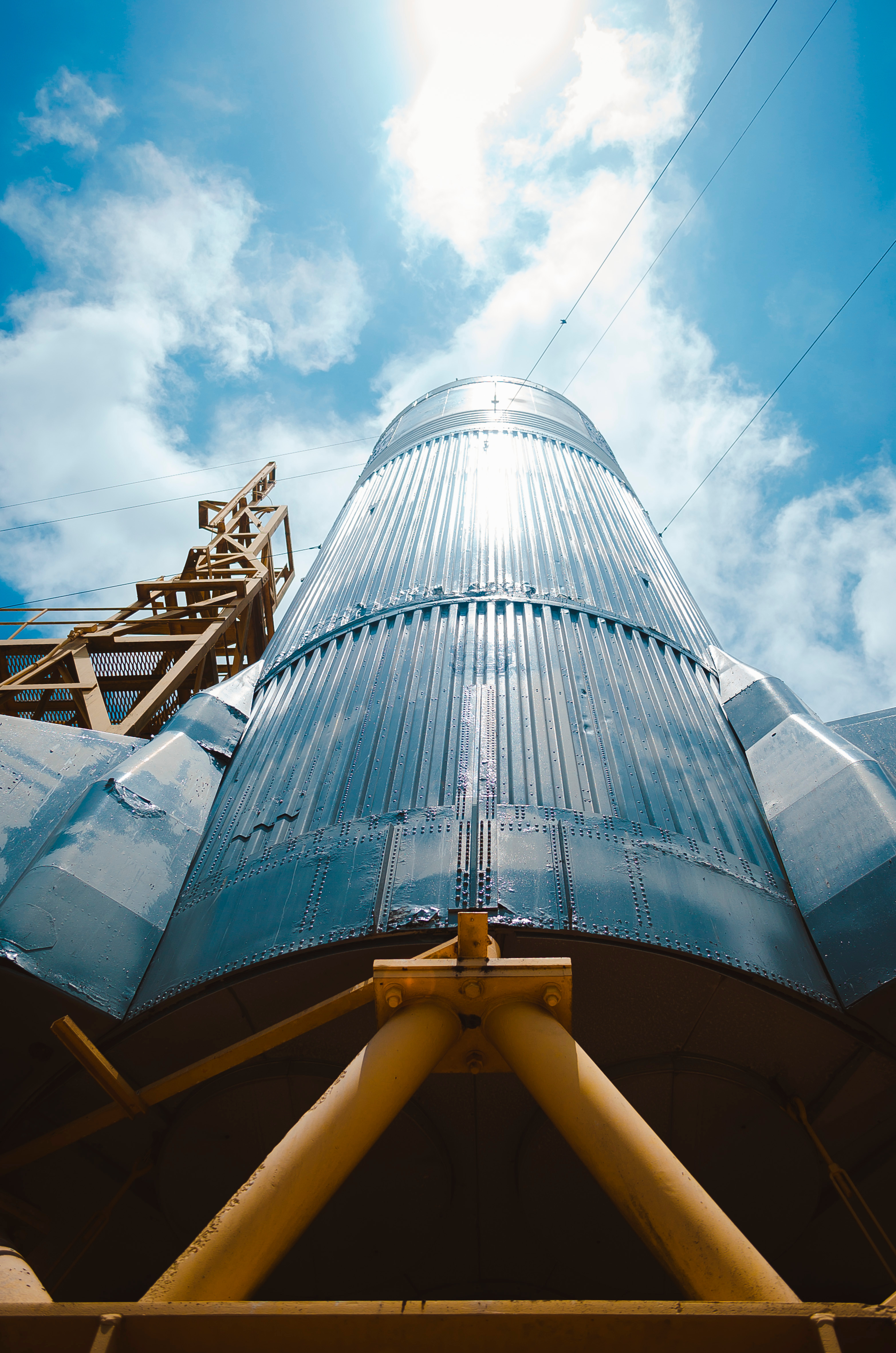 Rakete im Space Center in Houston