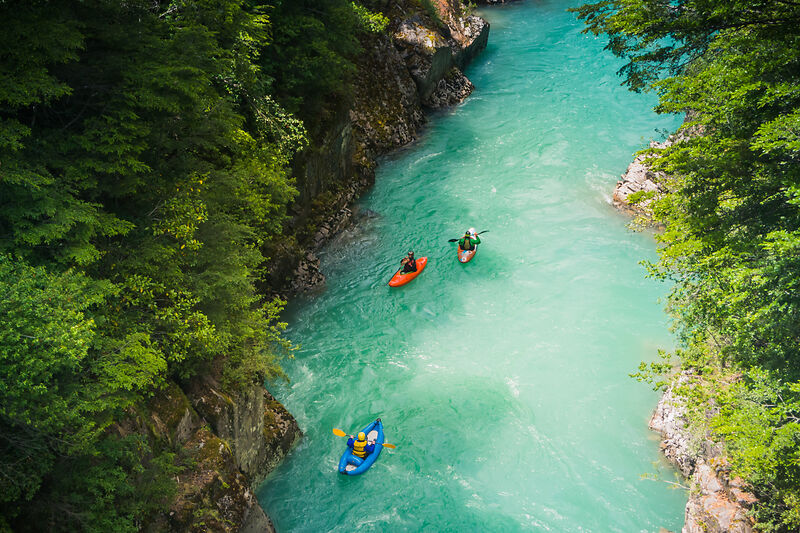 Raften in Patagonien