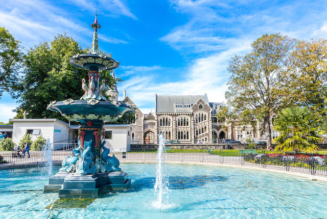 Jardines botánicos de Christchurch, Nueva Zelanda