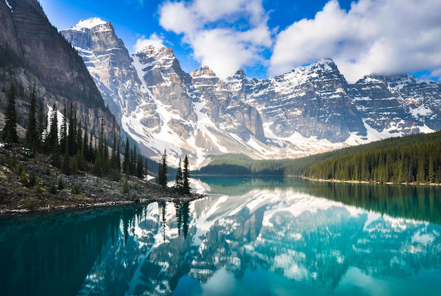 Moraine Lake im Banff National Park