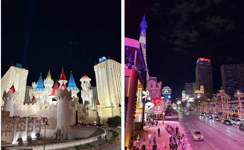 Las Vegas at night