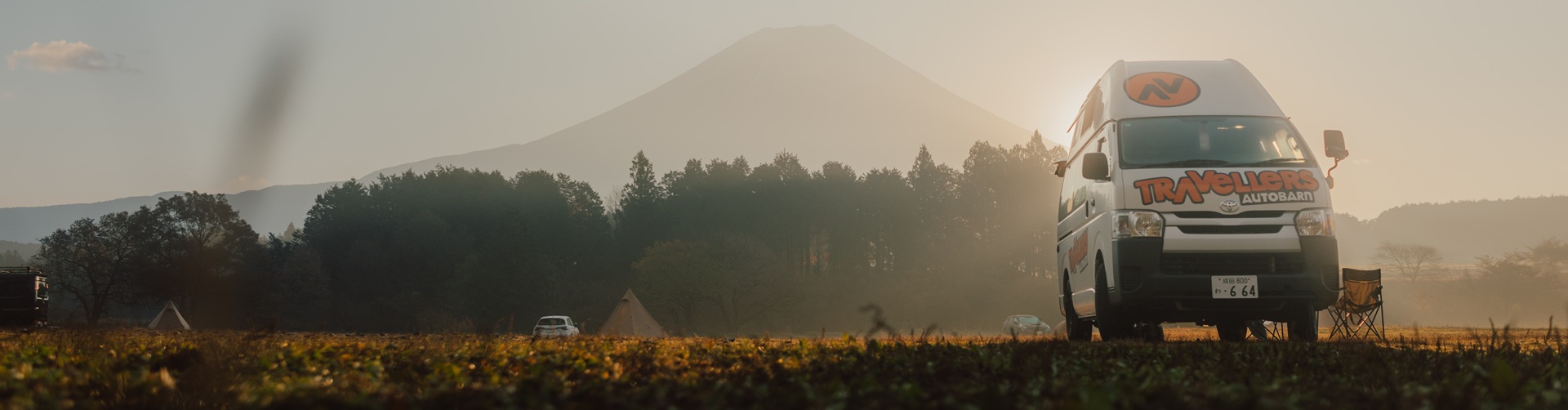 Rent a campervan in Japan</br>from €25.96/night