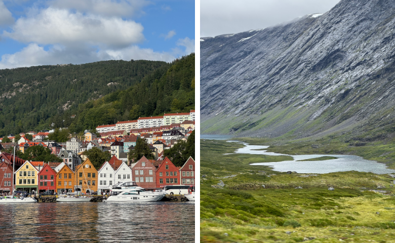 Bergen and Geiranger in Norway