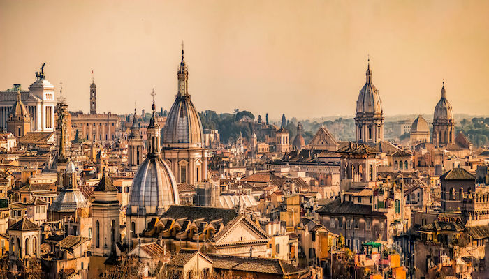 La skyline di Roma