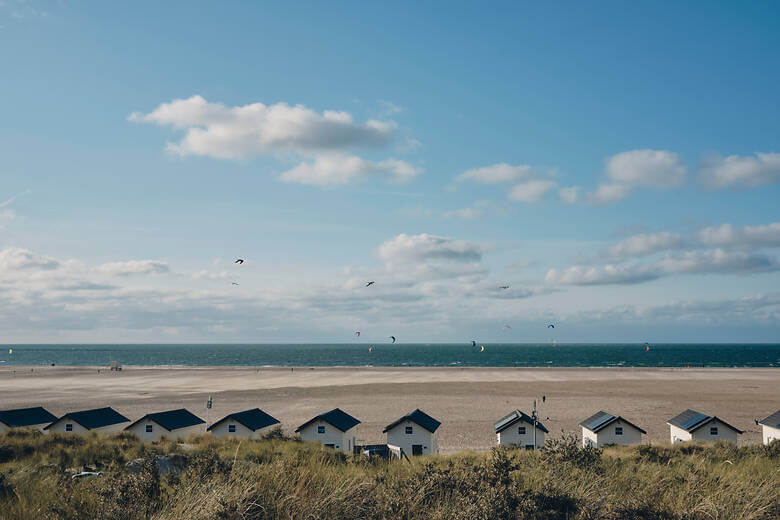 Strand in den Niederlanden