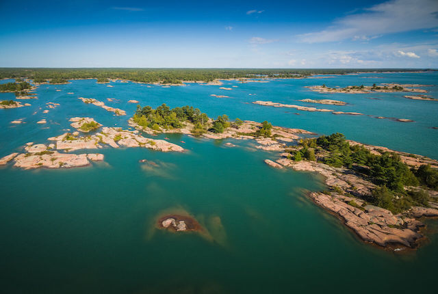 Georgische baai in Toronto Canada