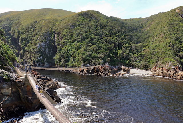 Knysna on the Garden Route in Western Cape, South Africa 