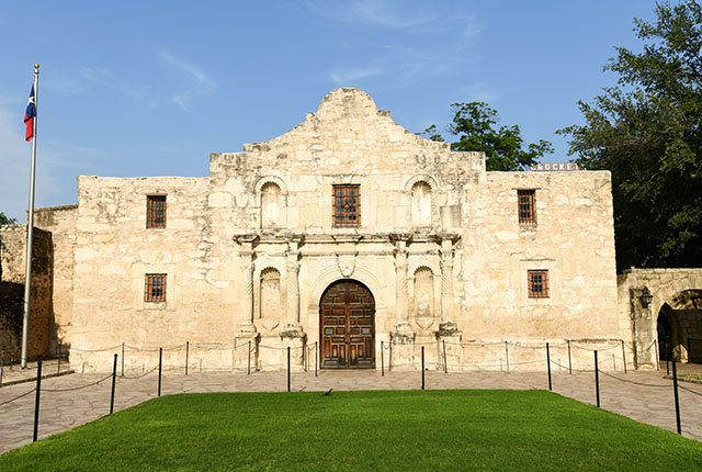 The Alamo, San Antonio in Texas 