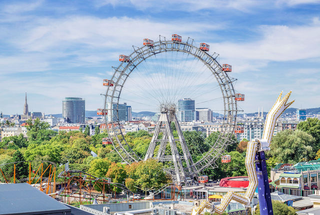 Das Riesenrad im Prater, Wien, Österreich