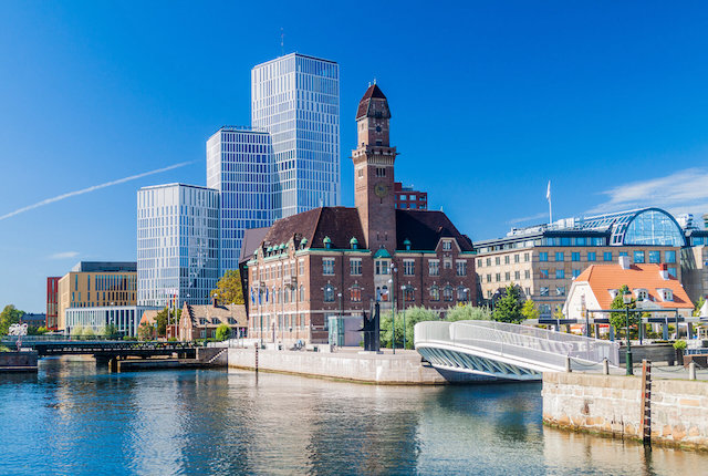 Paisaje urbano de Malmö, Suecia