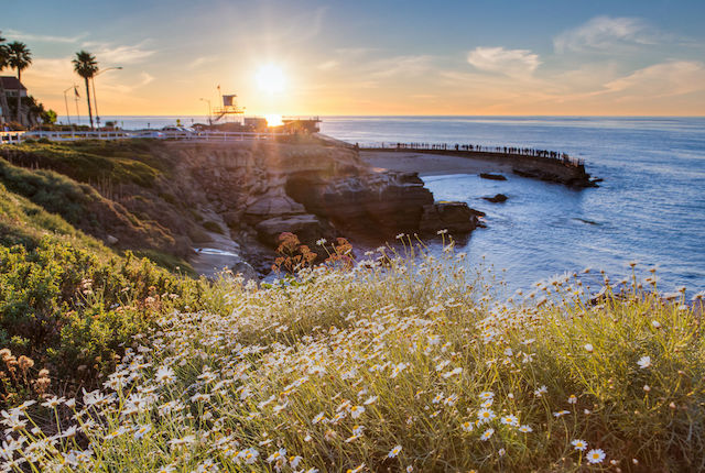 La Jolla Cove di San Diego, California