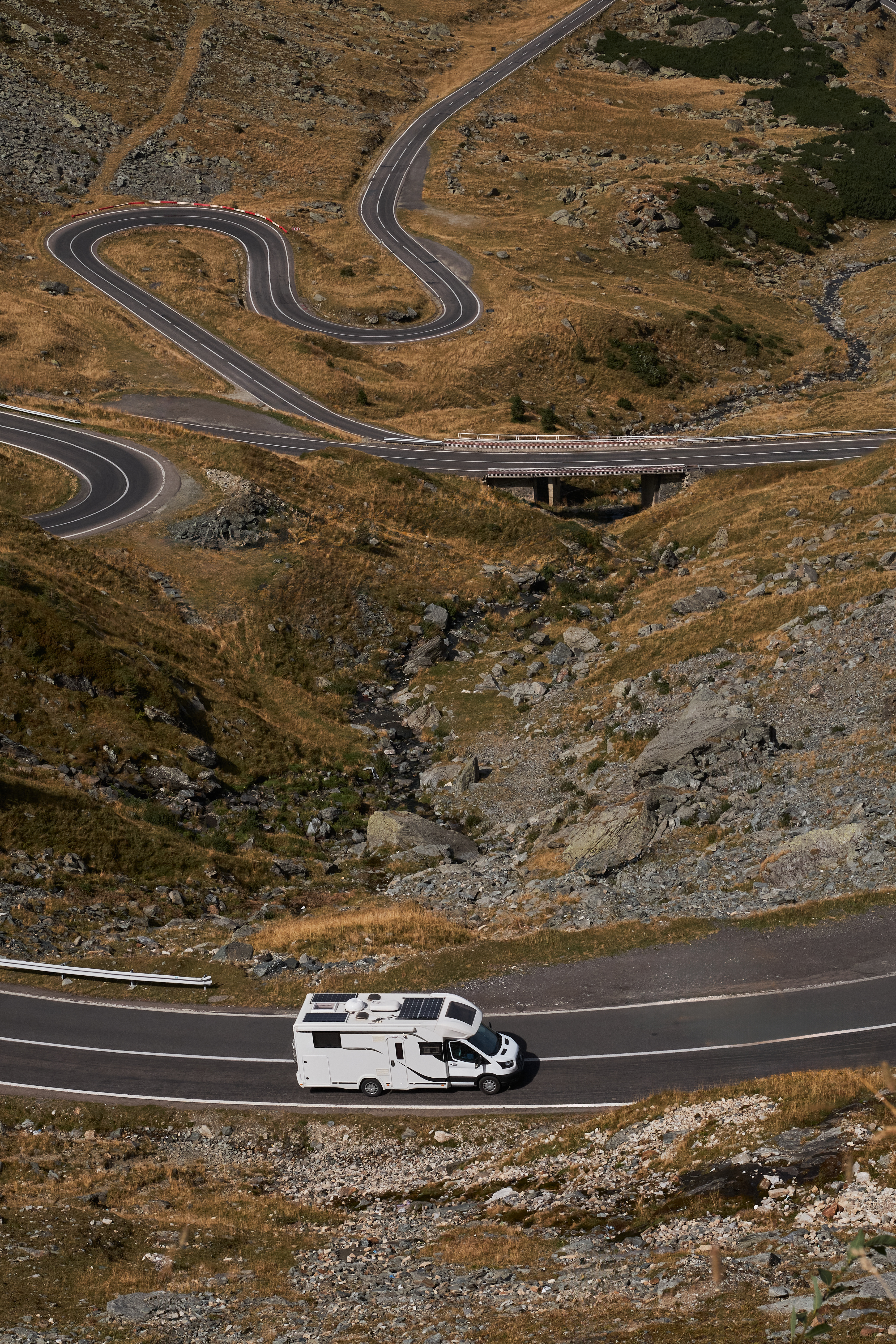 Schnellstraße in Rumänien